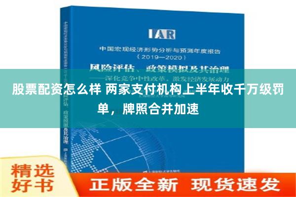 股票配资怎么样 两家支付机构上半年收千万级罚单，牌照合并加速