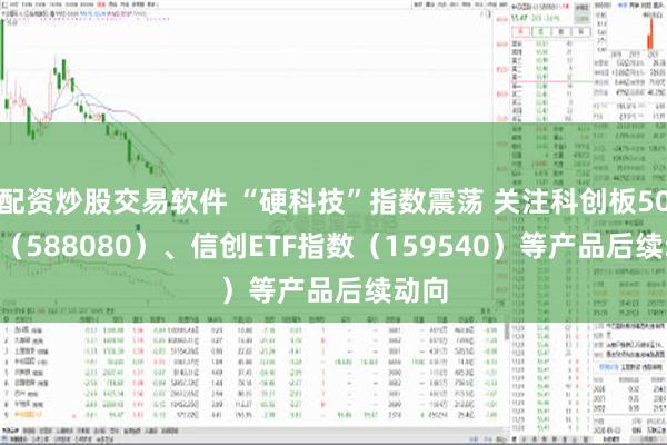 配资炒股交易软件 “硬科技”指数震荡 关注科创板50ETF（588080）、信创ETF指数（159540）等产品后续动向