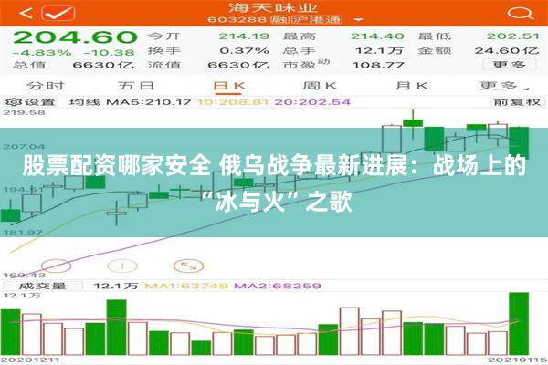 股票配资哪家安全 俄乌战争最新进展：战场上的“冰与火”之歌